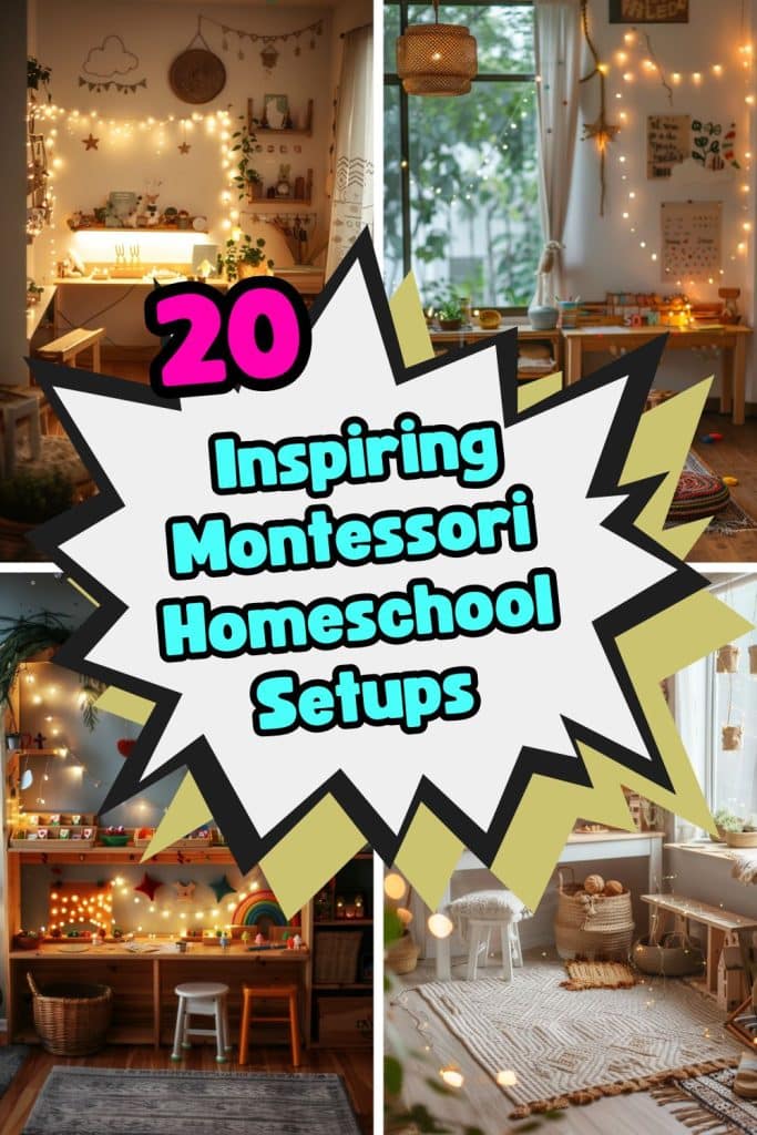 21 Montessori Homeschool Setups