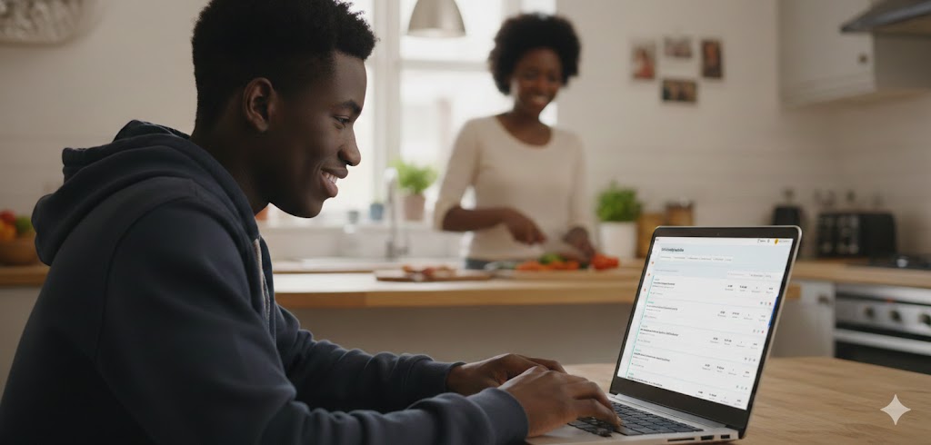 student applying for scholarships with ScholarshipOwl