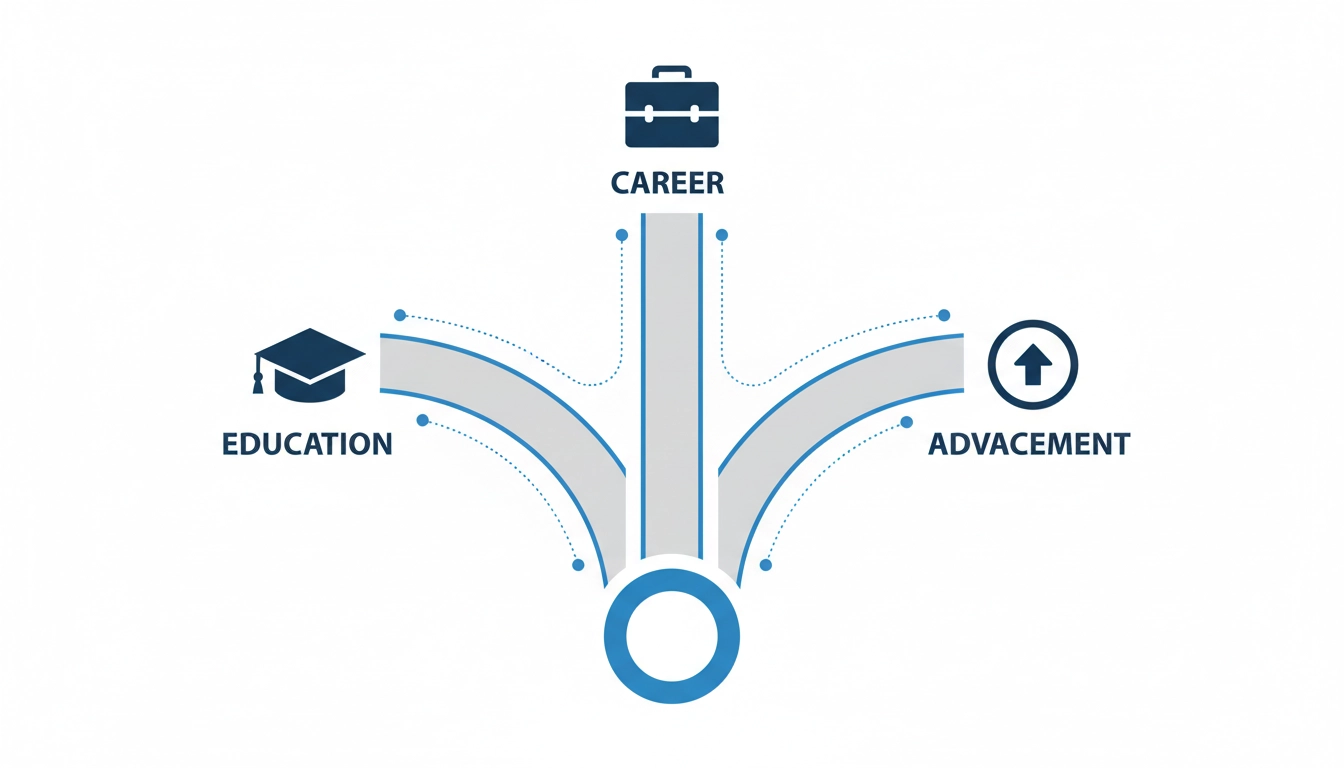 Diagram showing the three federal student hiring pathways branching from a single entry point