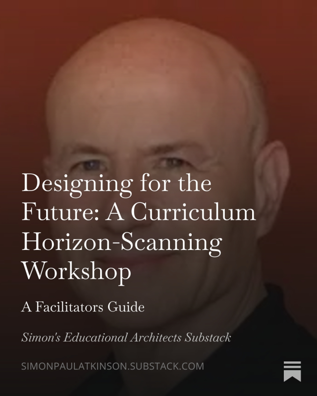Designing for the Future: A Curriculum Horizon-Scanning Workshop
