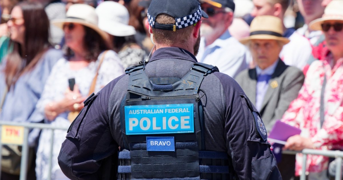 Australian police raid Canberra bar’s artwork under new counter-extremism legislation