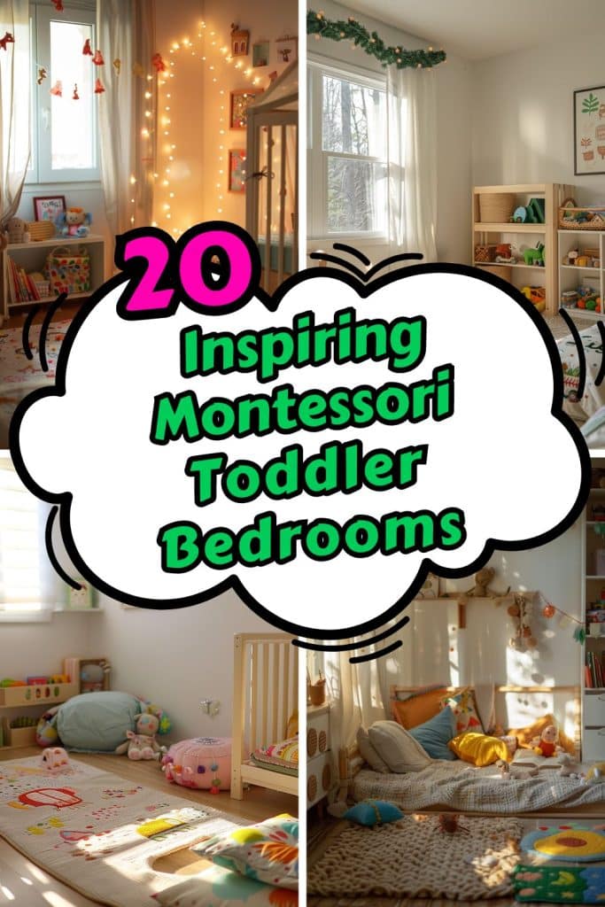 20 Montessori Toddler Bedrooms (Design Inspiration)