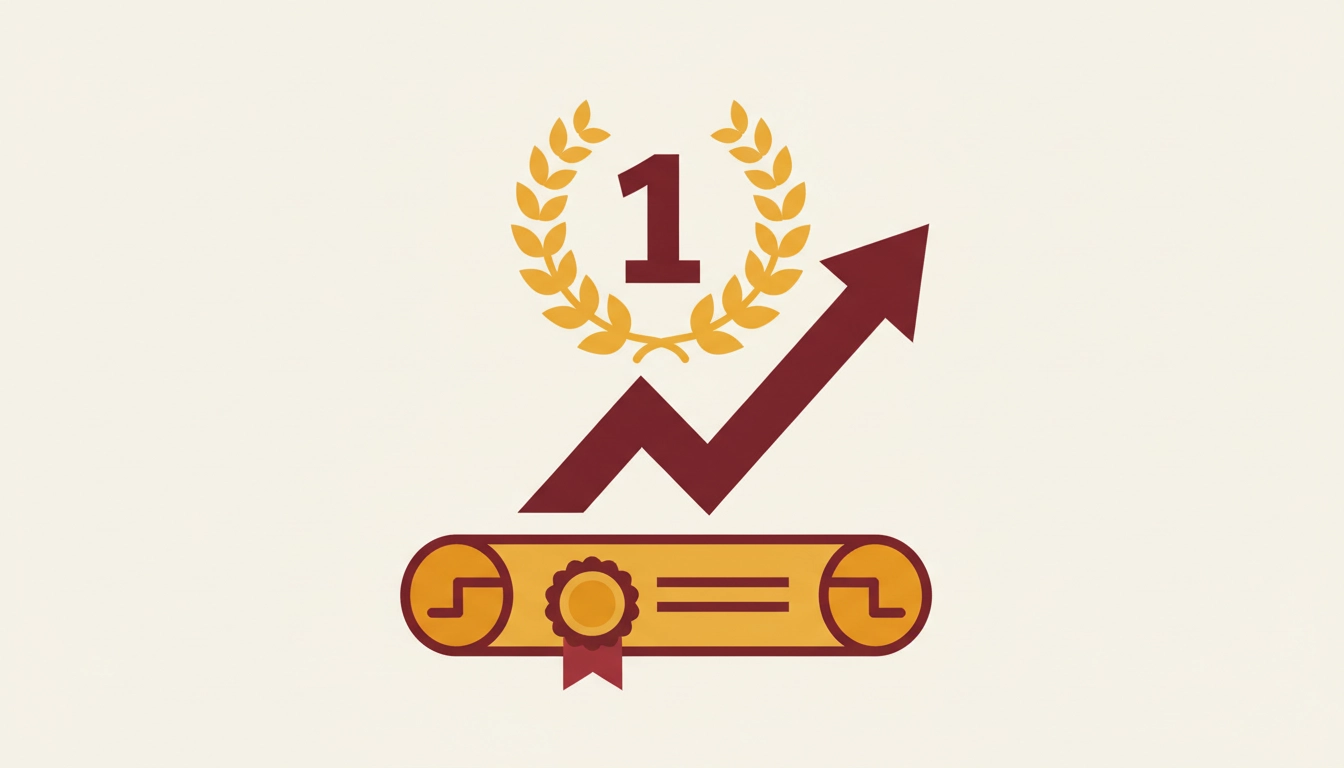 Graphic representing Tuskegee University's top social mobility ranking