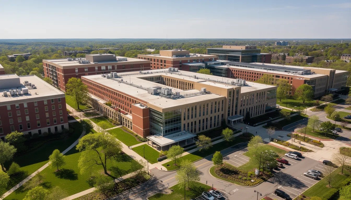 NIH main campus in Bethesda, Maryland