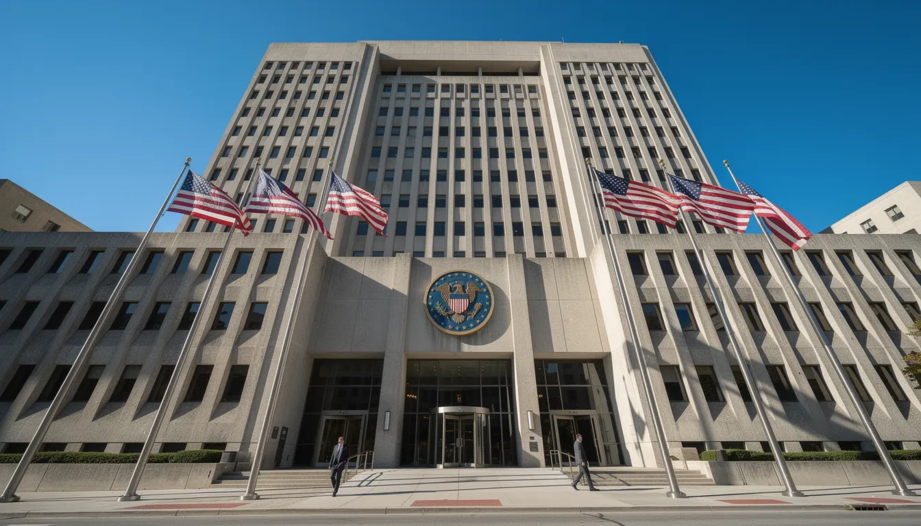 FBI headquarters building in Washington D.C.