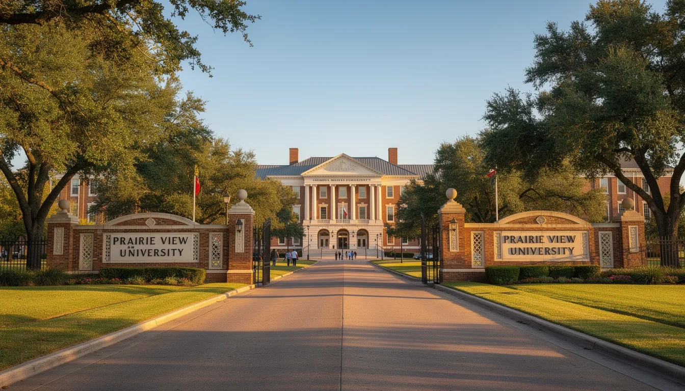 Prairie View A&M University campus entrance
