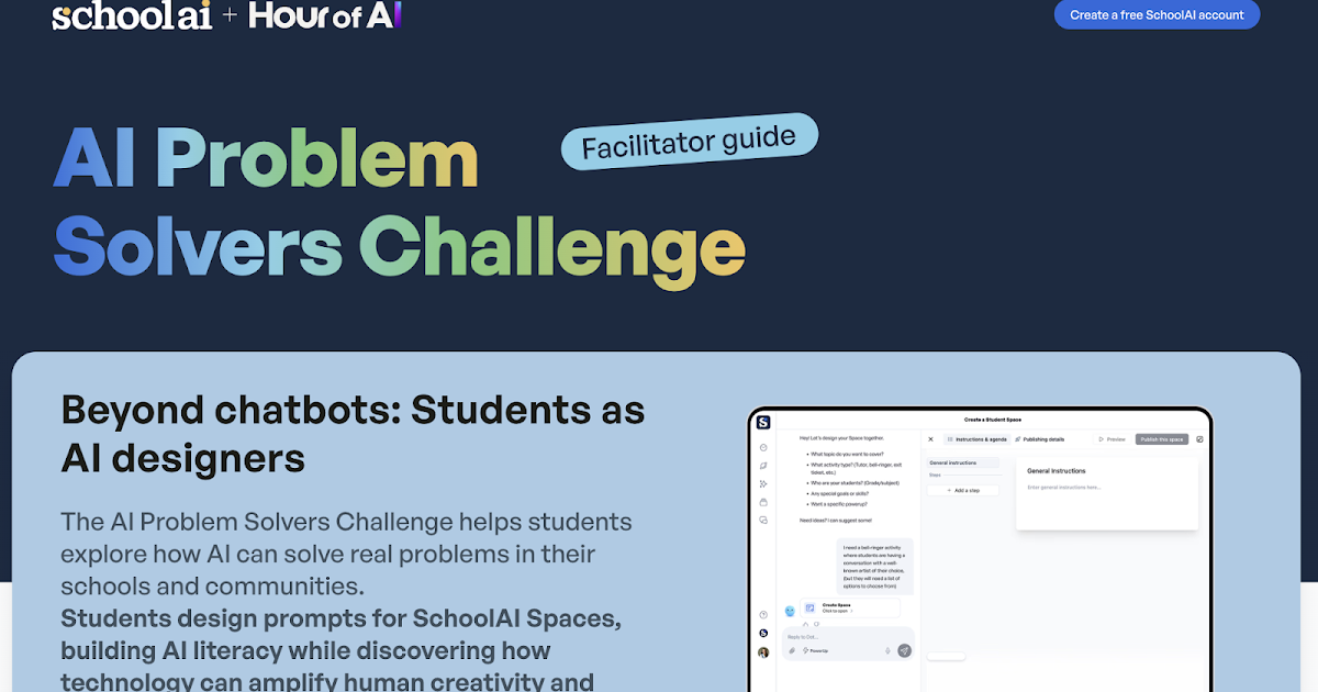 Hour of AI Week Is Here! #HourOfAI #withSchoolAI