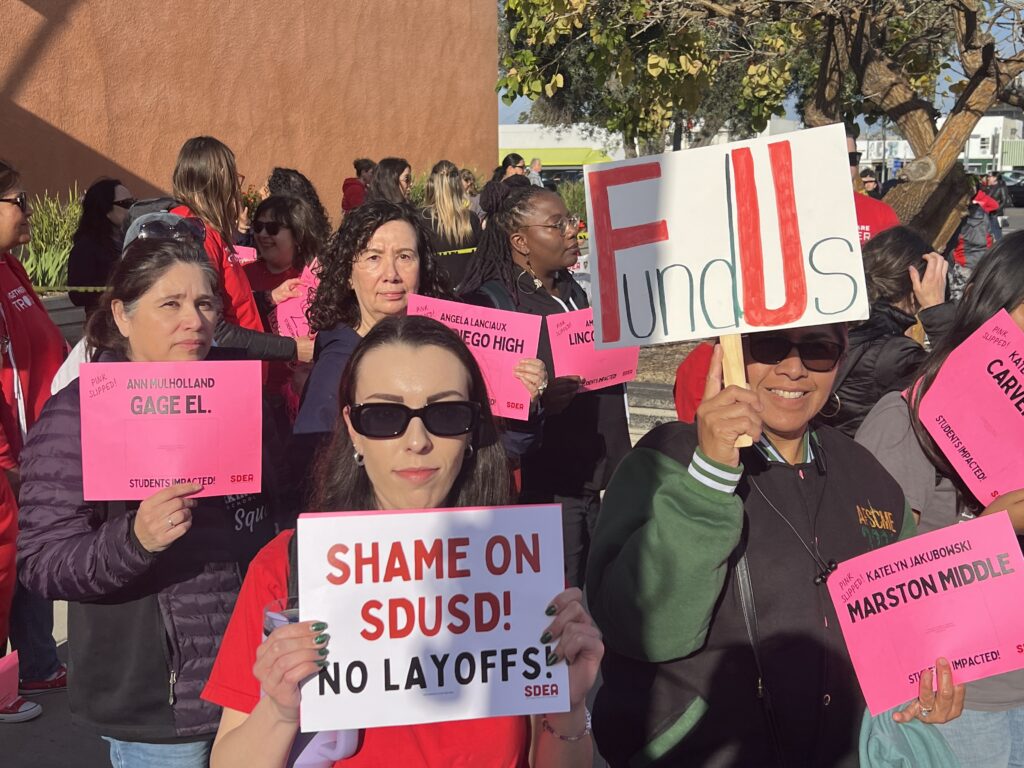 Anxious California teachers with pink slips await word on jobs next school year