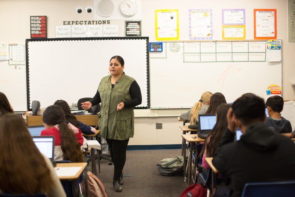 How more Hispanic teachers could change the face of California education