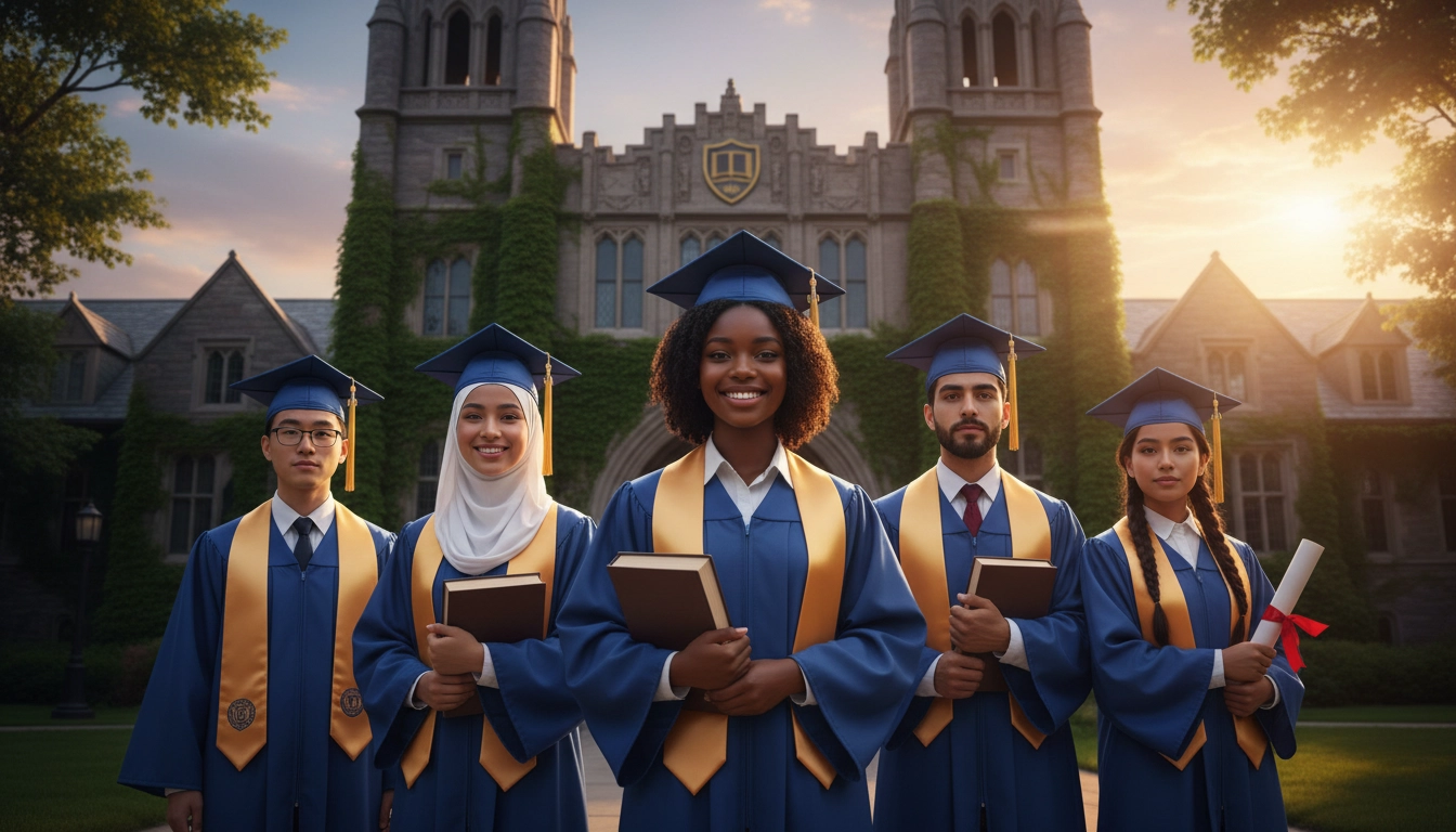 High school graduate ready for college, symbolizing Gates Scholarship opportunity