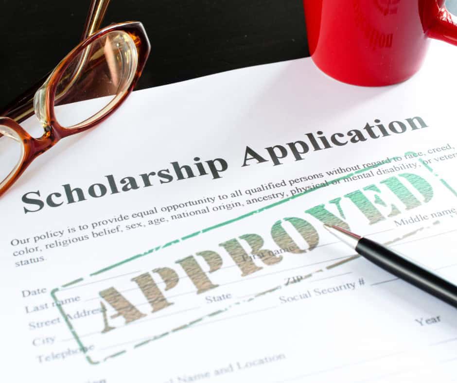 scholarship application