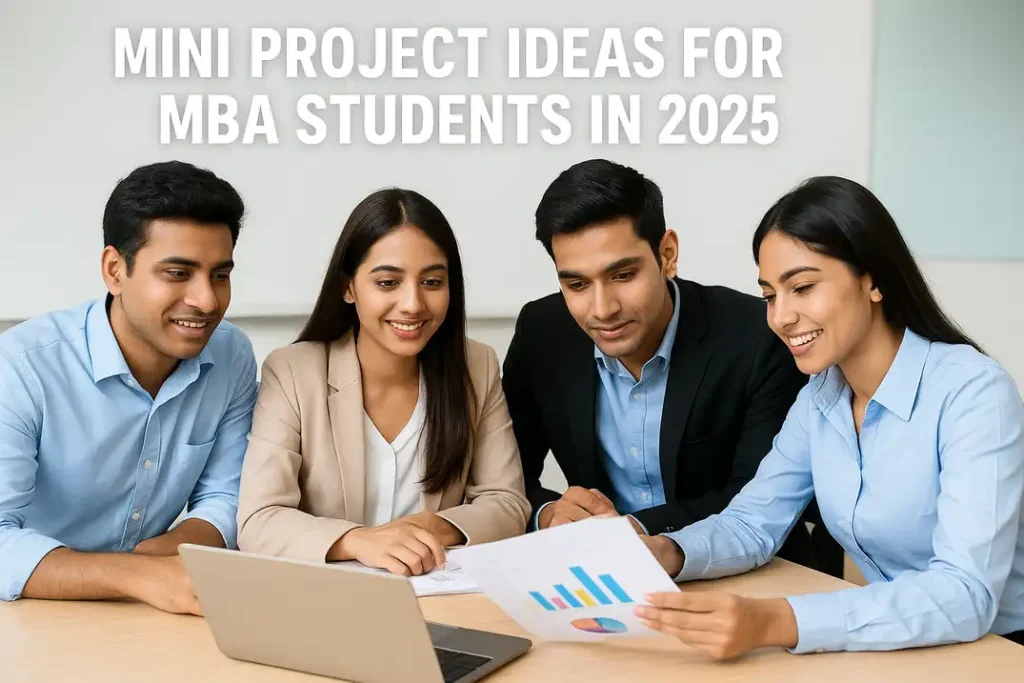 Mini Project Ideas for MBA Students (HR, Marketing, Finance, IT) – 2025 Guide