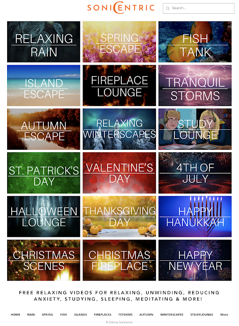 Collection of Relaxing Videos by Sonicentric