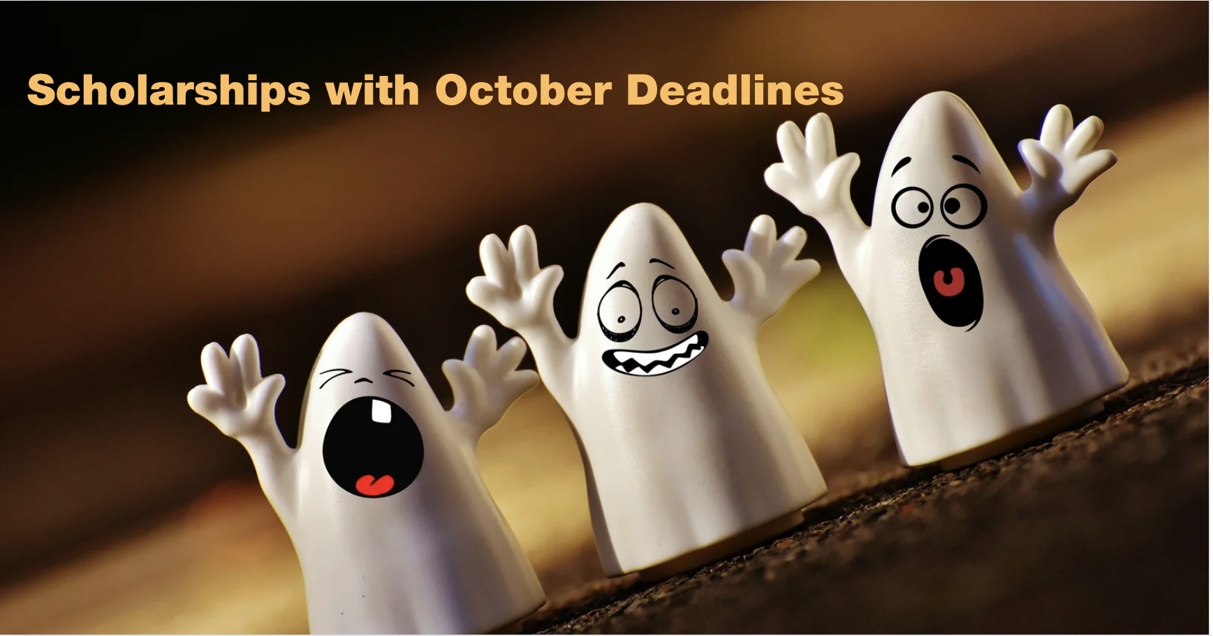 Scholarships with October Deadlines