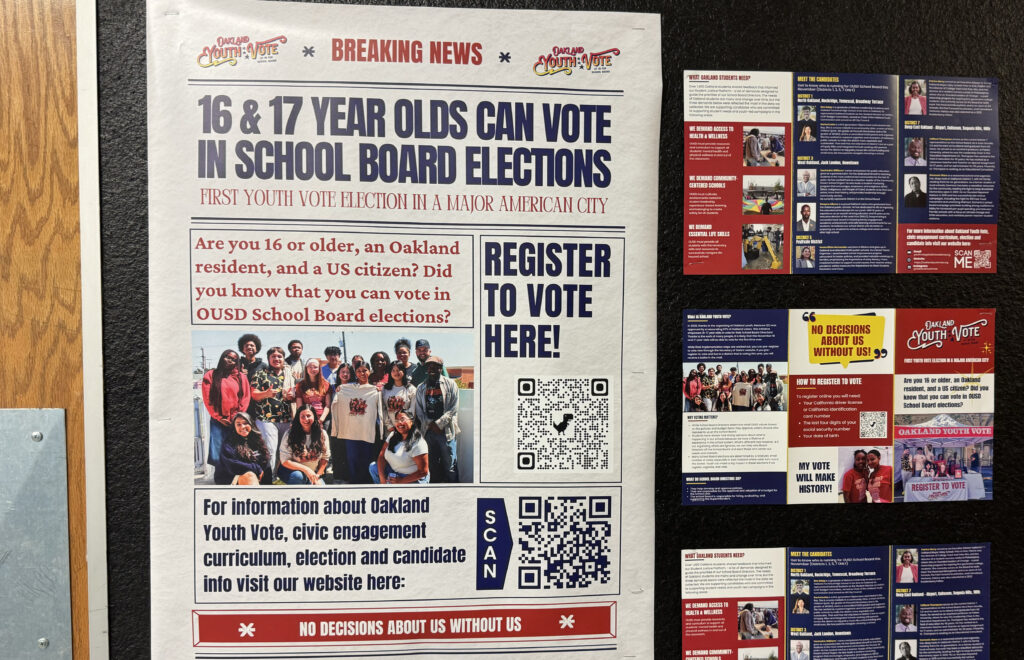 Berkeley, Oakland teens cast first votes in school board elections