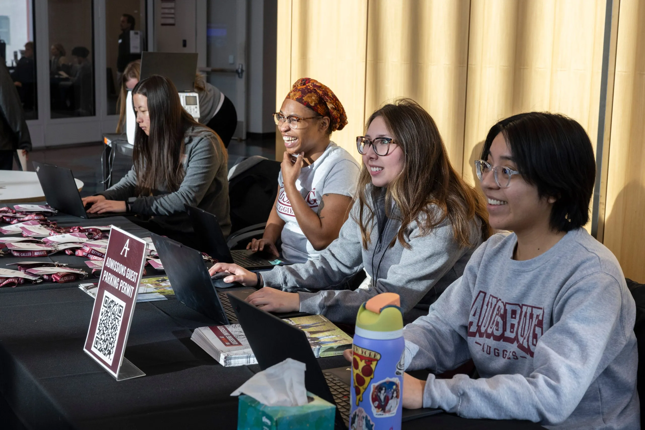 Coaxing accepted students to show up