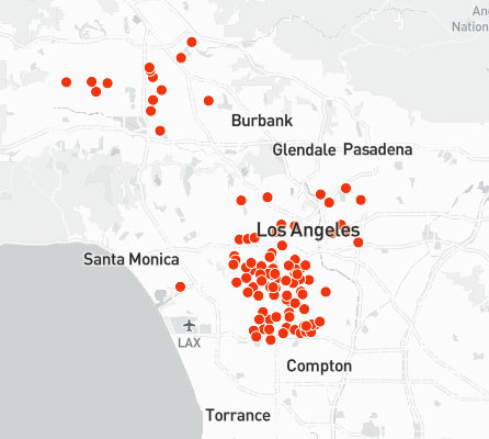 Interactive Map: LAUSD’s 100 Priority Schools