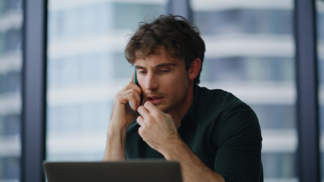 Defaulted student loan borrower calling loan servicer about wage garnishment