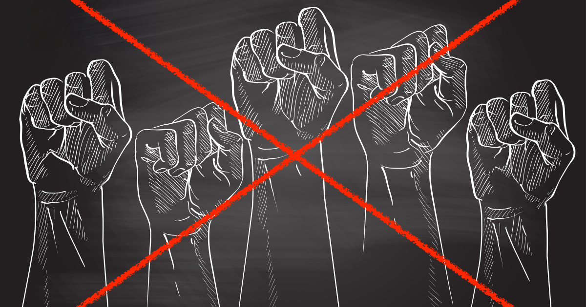 Trinity College bans political activism over chalkboard messages