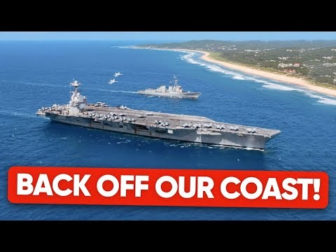 Venezuela WARNS the US NAVY to Back Off… as US Warships Take Position (The Navy Channel)