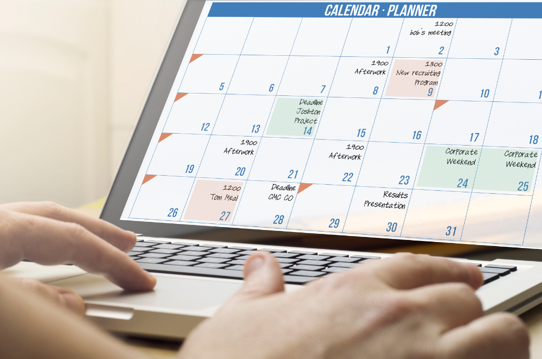 online calendar - manage your college schedule