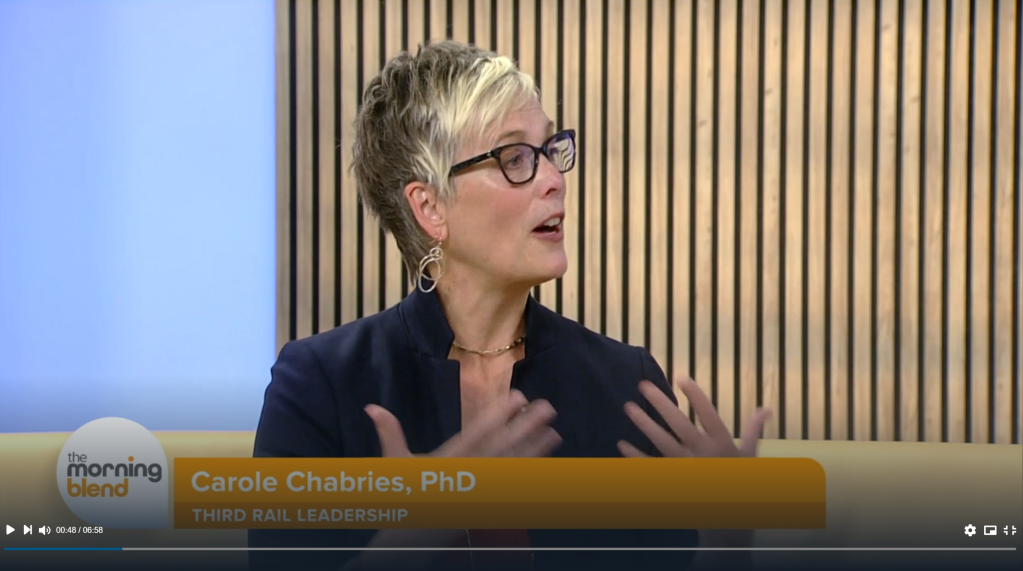 Higher Education Leadership and Video for TV with Carole Chabries, PhD