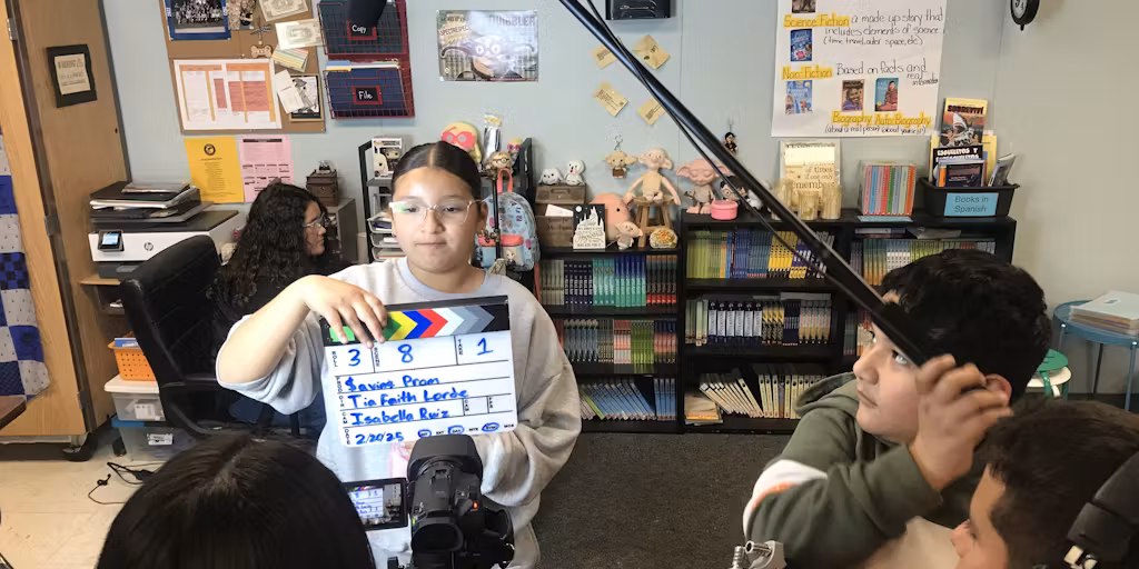 In the Land of Hollywood, Filmmaking Is a Natural Teaching Tool