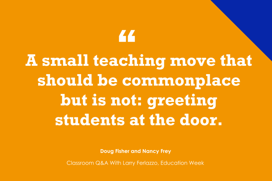 The Small Teaching Moves That Offer Big Wins (Opinion)