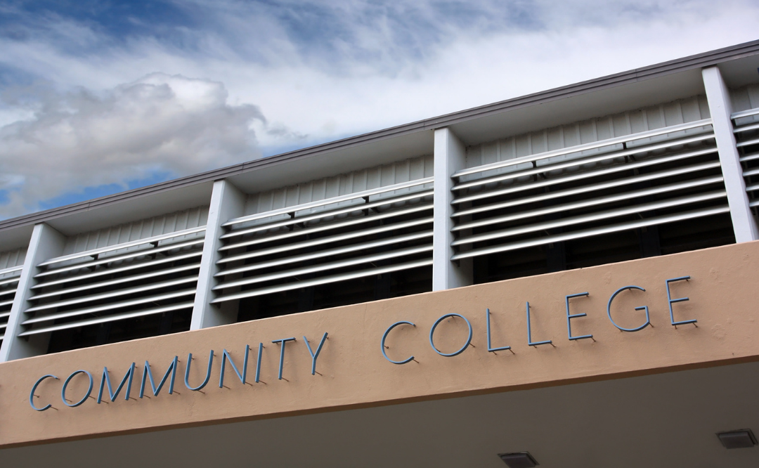 community college building