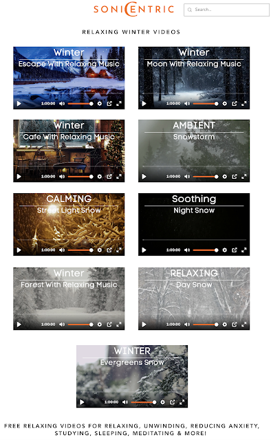 calming videos for interactive board