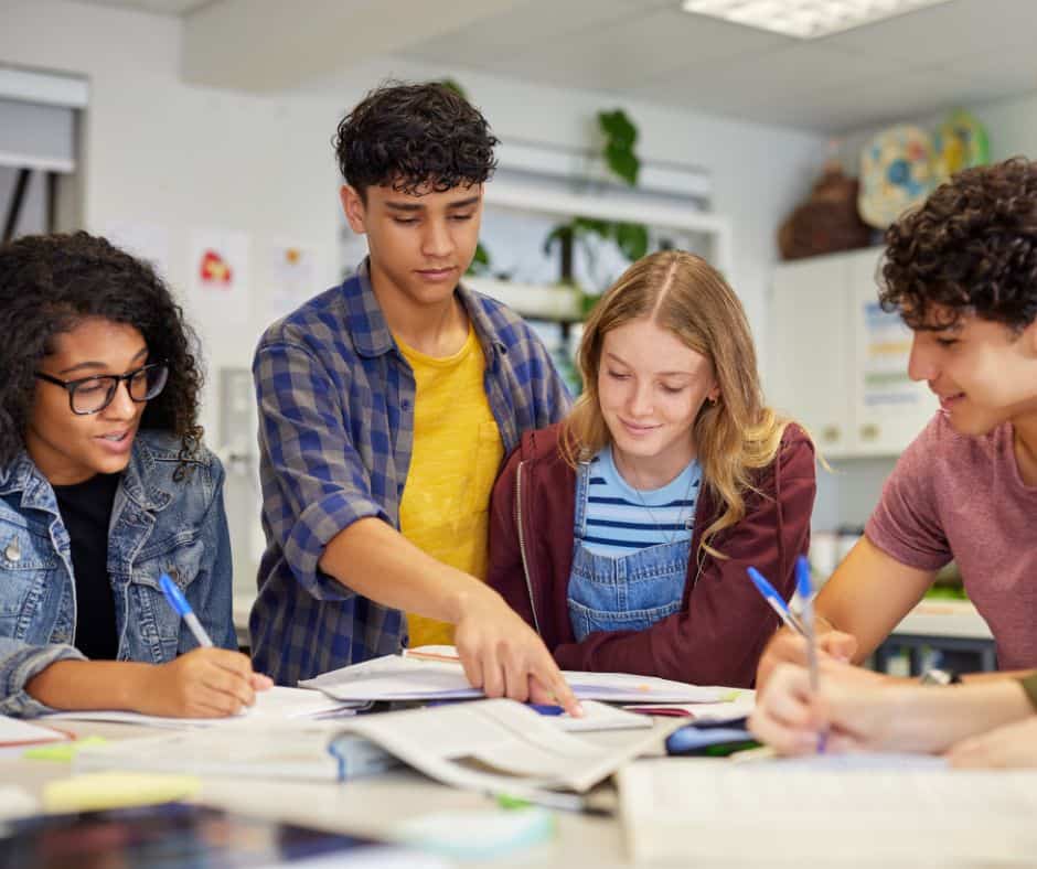 secondary school students