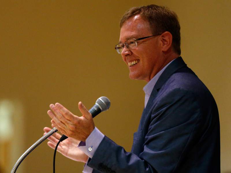 Sonoma State political science professor David McCuan