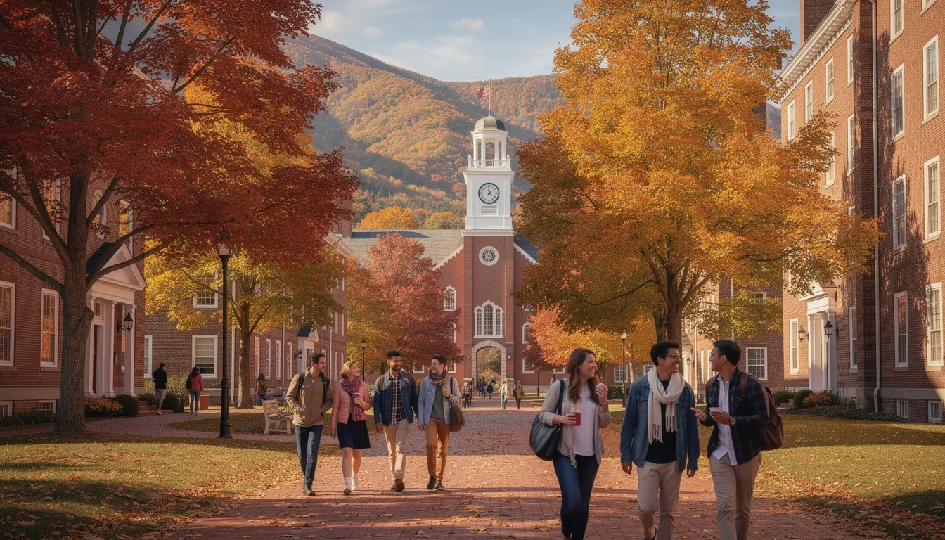 middlebury college admissions rankings and student life