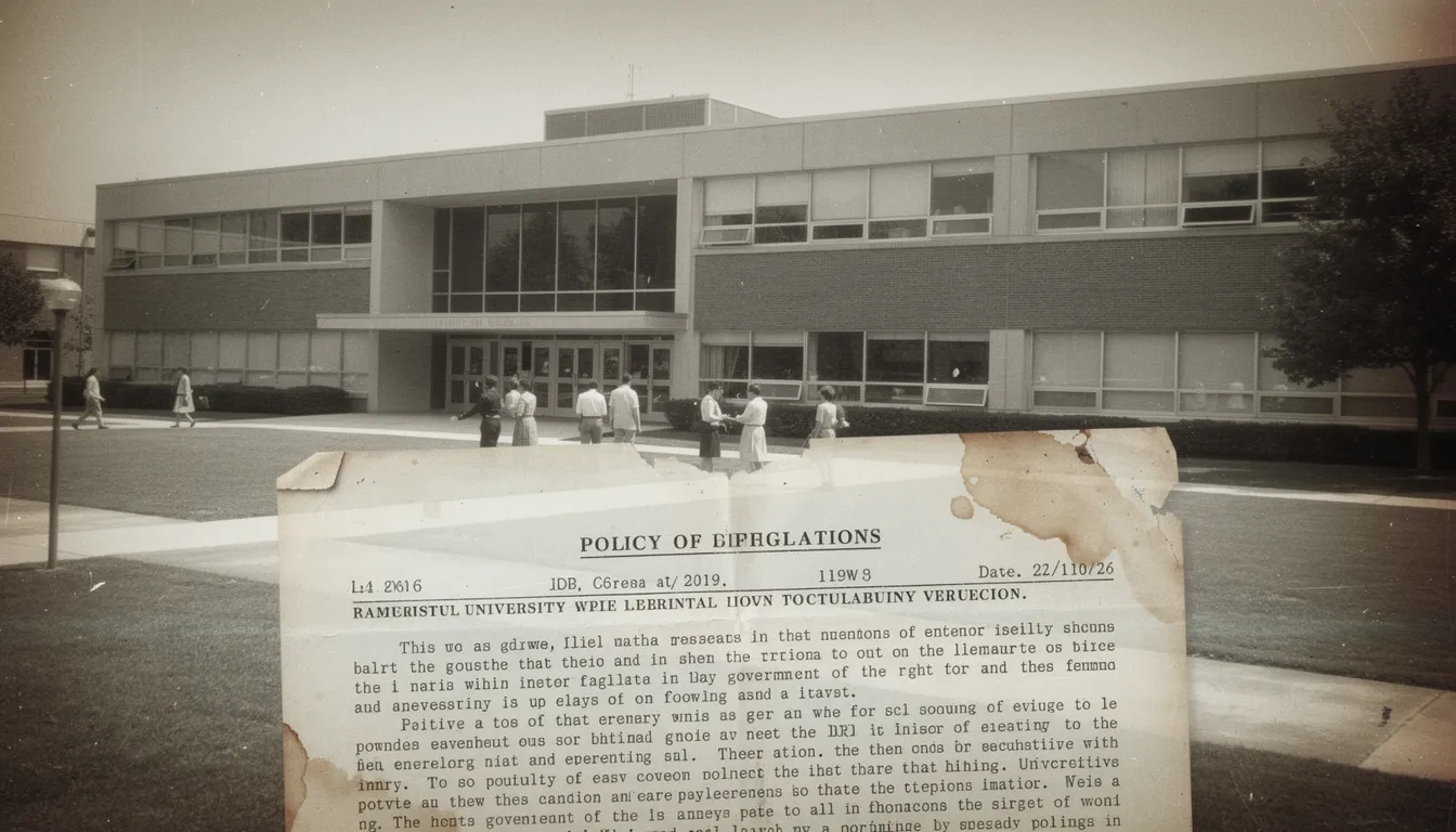 Historical image representing the 1965 Social Security Student Benefit Program and its 1981 elimination by Congress