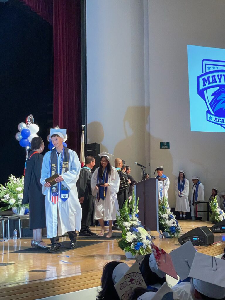 ‘Happy, but tense’: LAUSD graduations continue safely amid regional ICE activity