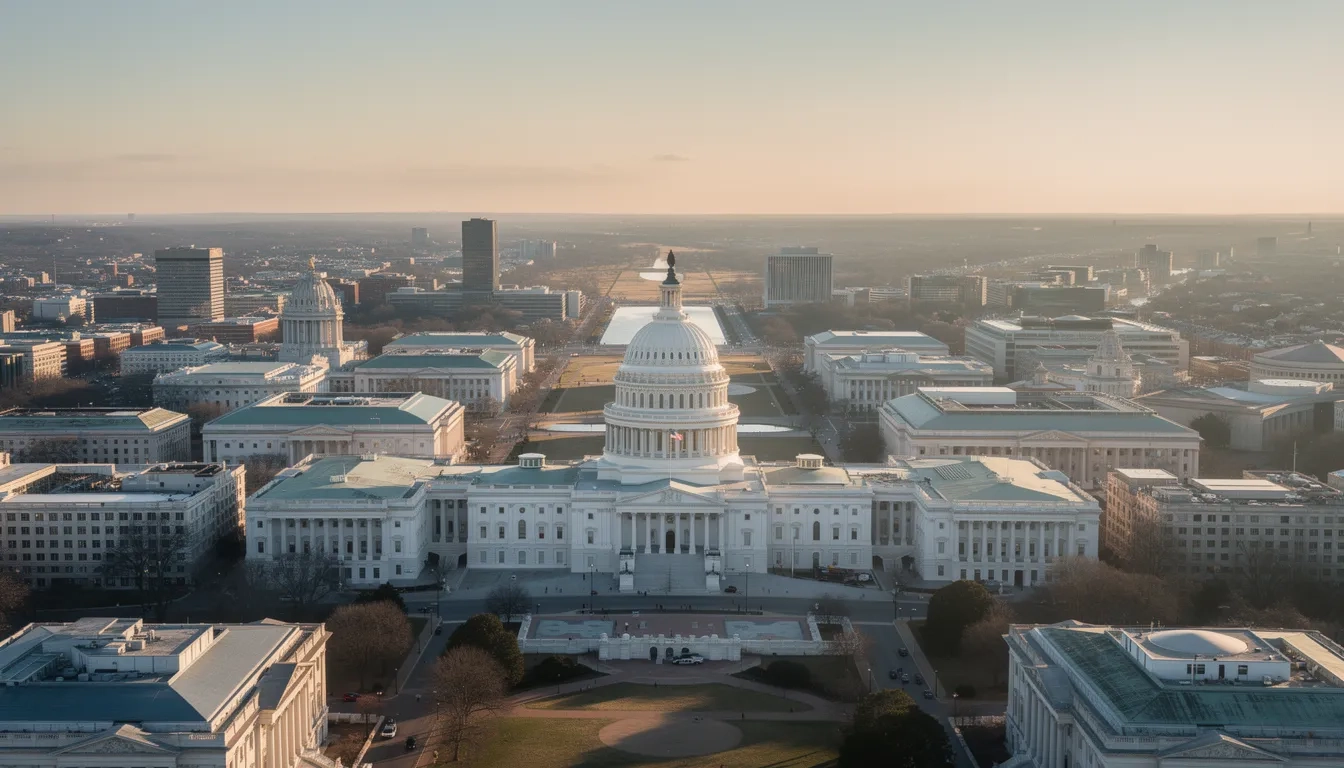 U.S. Capitol building representing federal agency oversight and executive branch policy changes