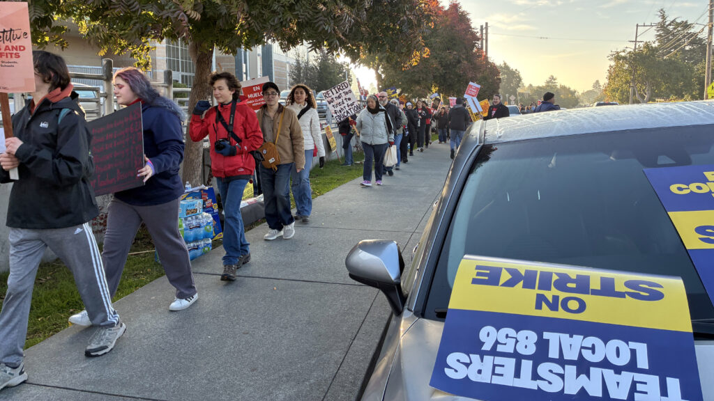 West Contra Costa Unified educators strike, demanding fair pay and support
