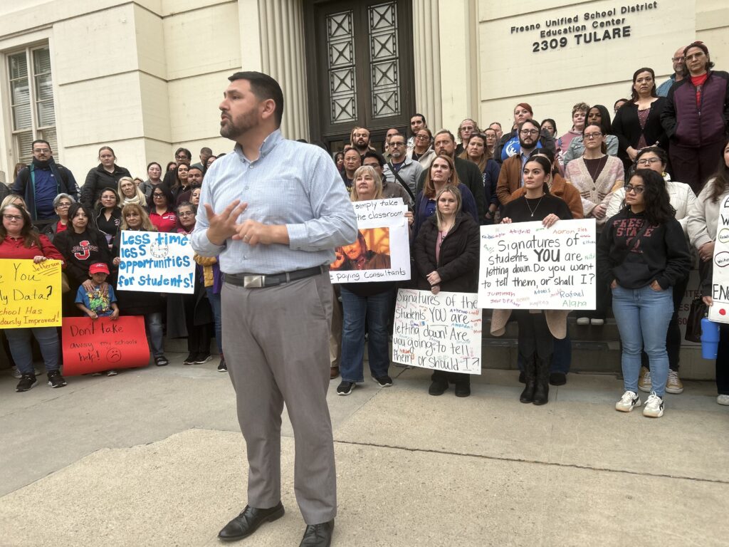 West Contra Costa community rallies around educators protesting staffing cuts