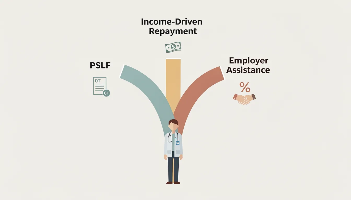 Three student loan repayment strategy paths for occupational therapists