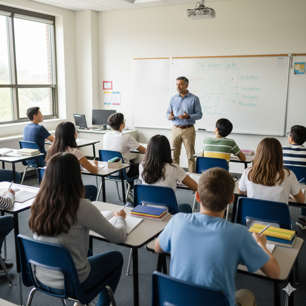 students notetaking while listening to a lecture - raising your gpa