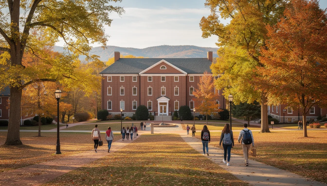 Berea College campus in Kentucky, a tuition-free college since 1892