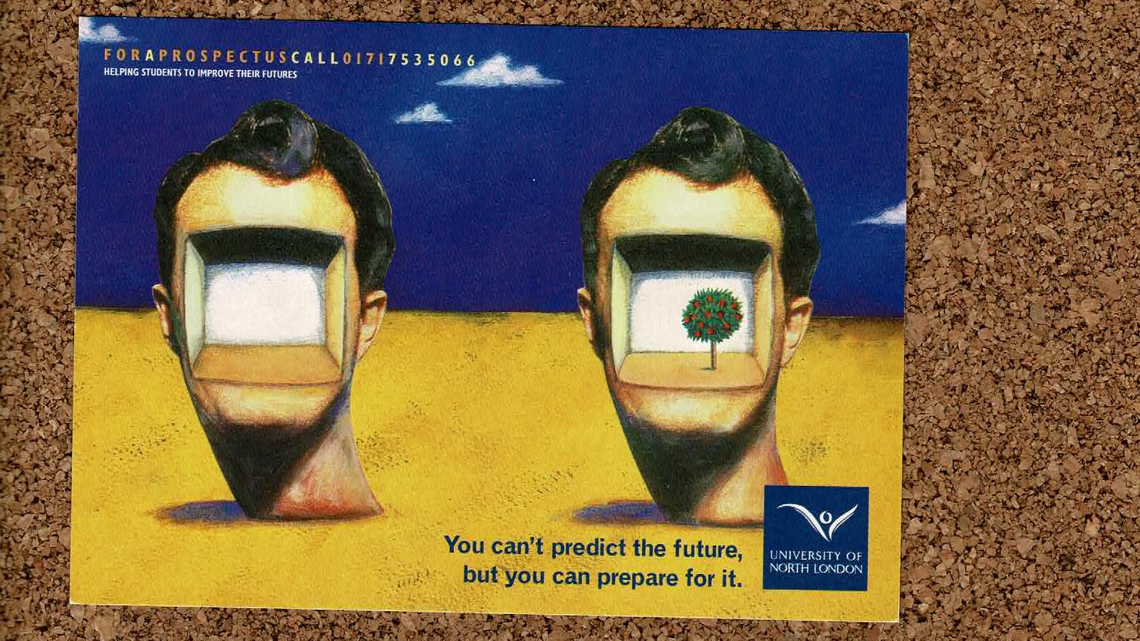 Higher education postcard: advertising | Wonkhe