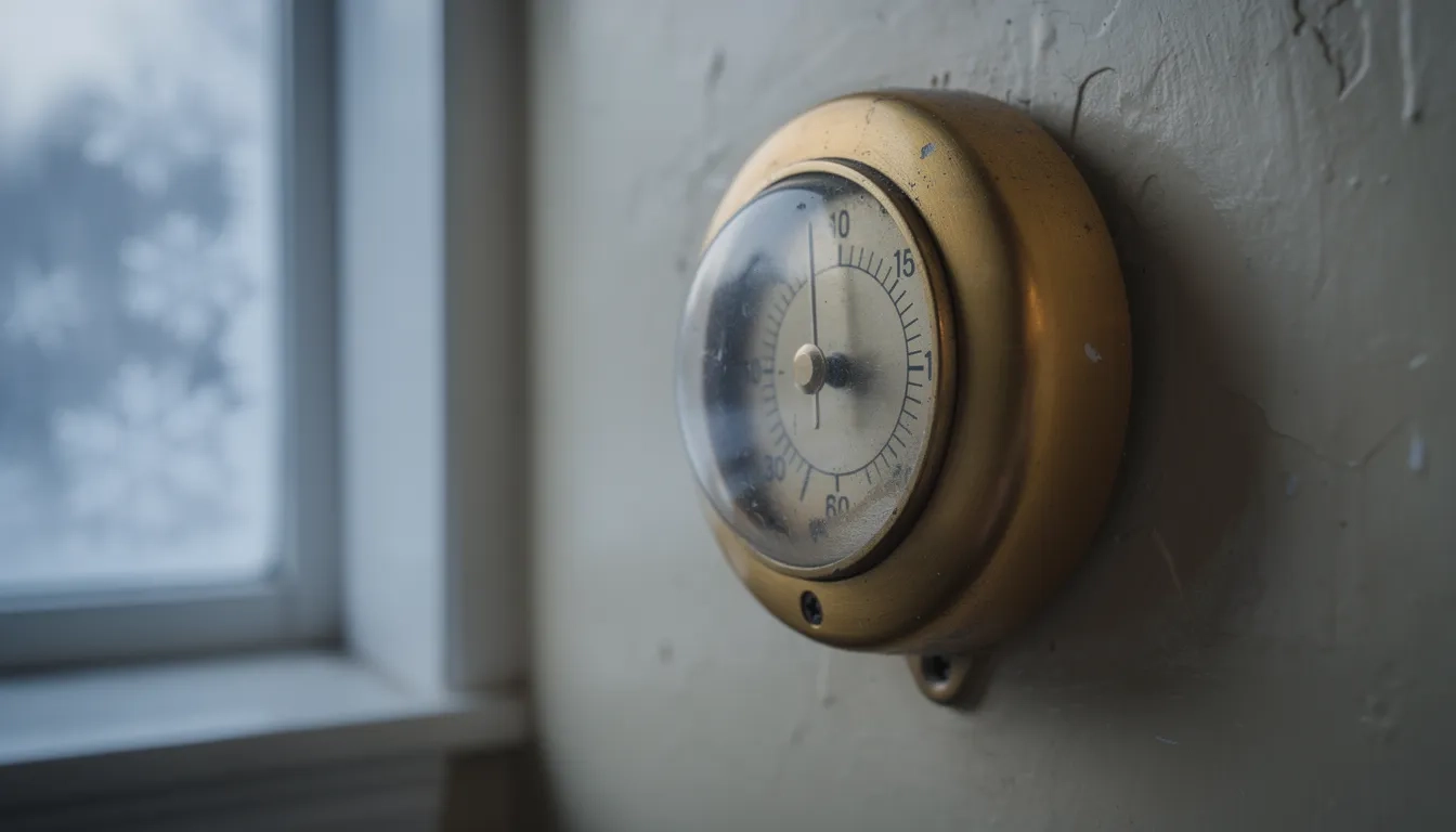 Wall thermostat dial representing Ohio utility bill assistance programs